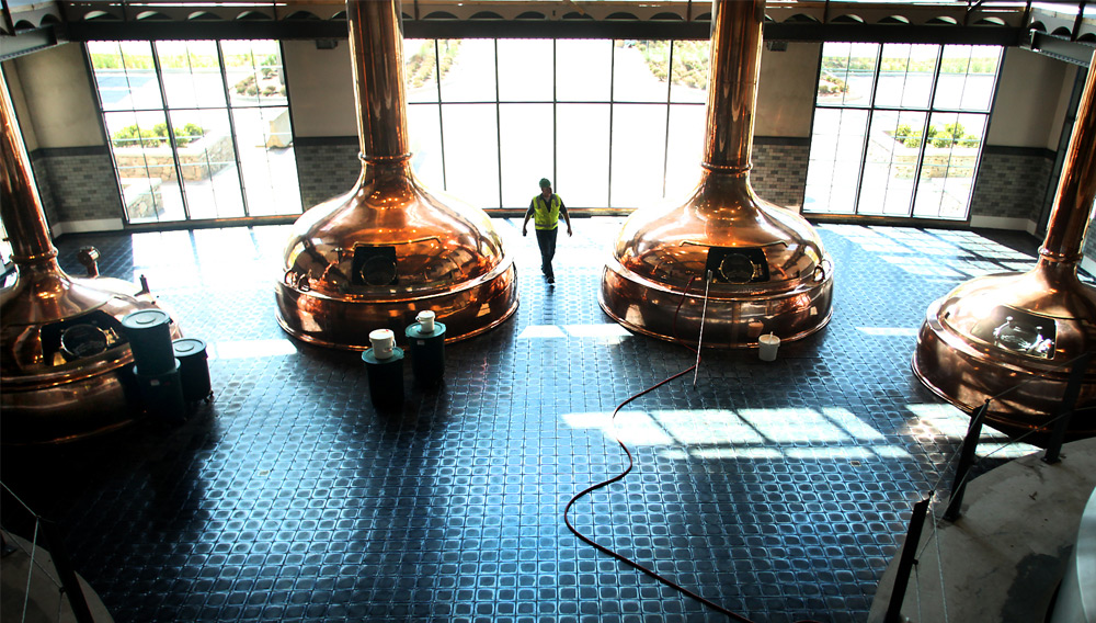 One of Sierra Nevada Brewing Co.’s impressive state-of-the-art brewhouses in 2020	Source: Sierra Nevada Brewing Co.
