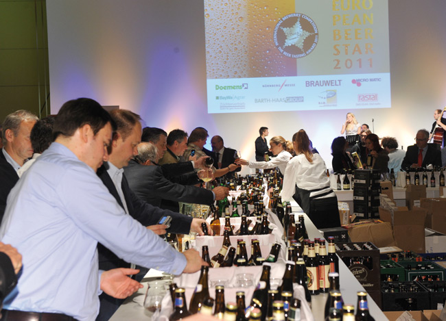 Each year Winners’ Night is a veritable celebration of European beer culture; here a photo from 2011 (Photo: Private Brauereien Bayern)
