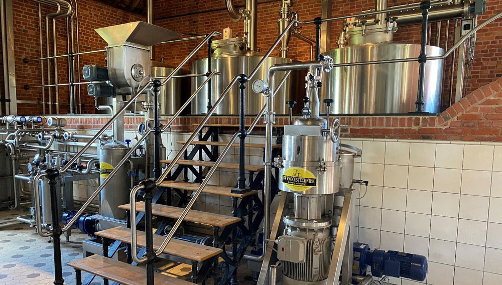 20-hl brewery with milling system
