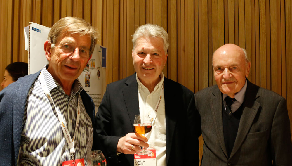 From left: Adrian Forster, Gerald Zanker, Ludwig Narziß