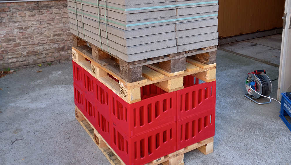 New stability test for returnable beverage crates
