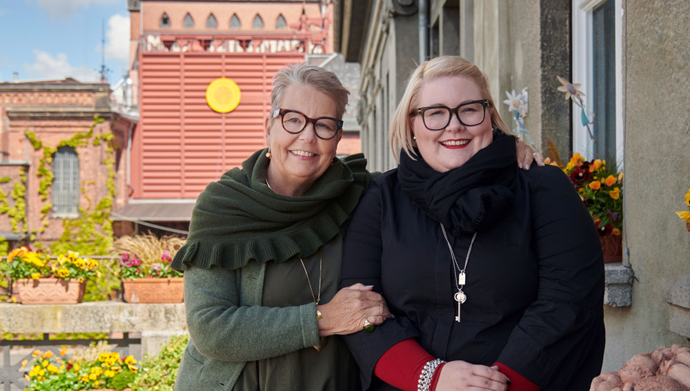 Sabine (left) und Franziska Weyermann