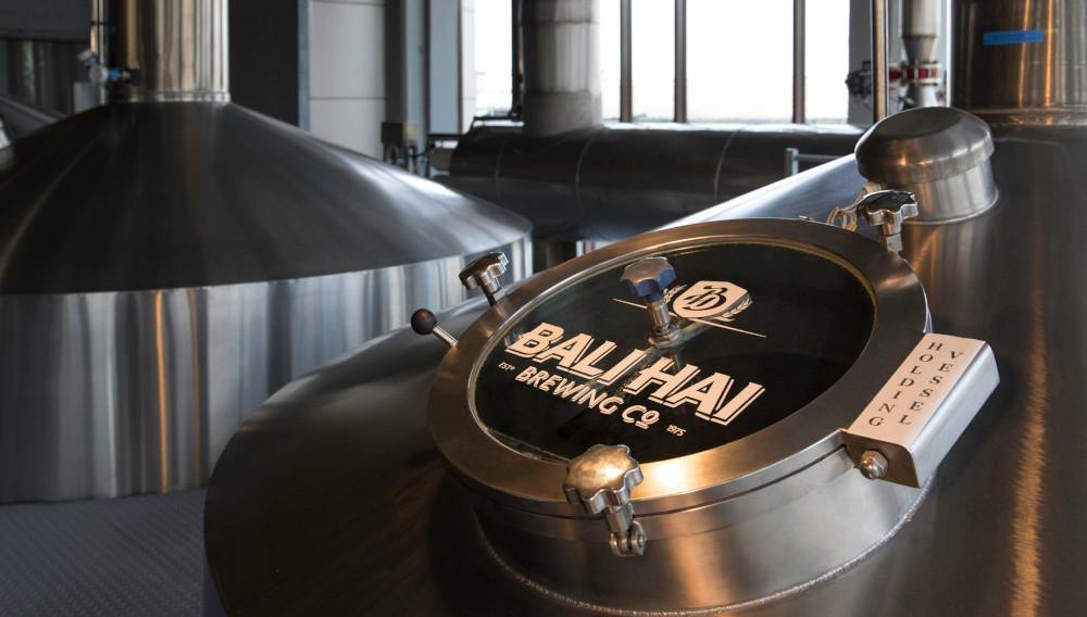 Brewhouse of Bali Hai Brewery (Photo: Sidel)