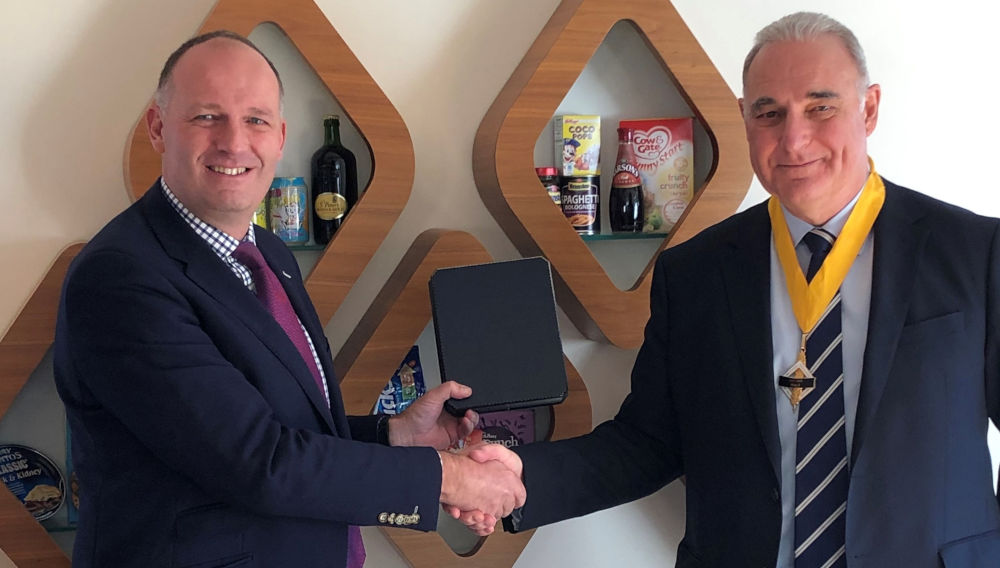 Chair handover at the Annual General Meeting of the Maltsters’ Association of Great Britain (Photo: MAGB)