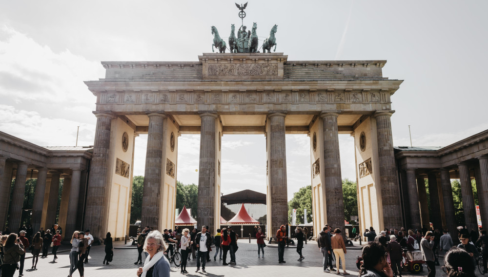 Brandenburg Gate, Berlin (Photo by Marius Serban on Unsplash)