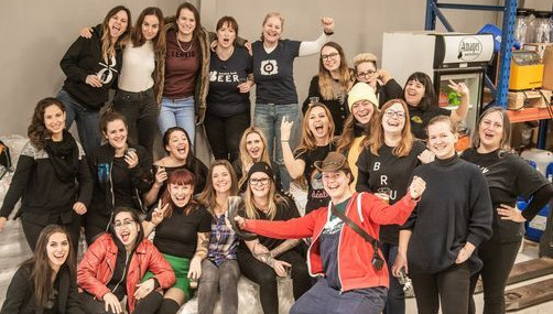 GLOW–Global Ladies of Wort (GLOW)members celebrate their first collaboration (Photo: Olle Thorup)