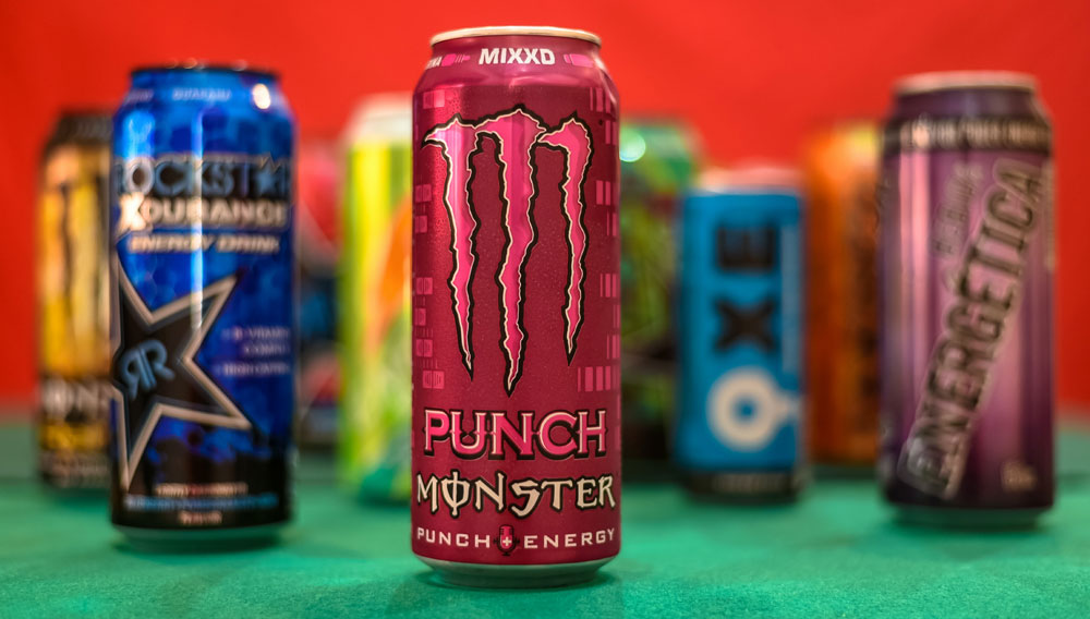 Monster punch cans (Photo by Jorge Franganillo on Unsplash)