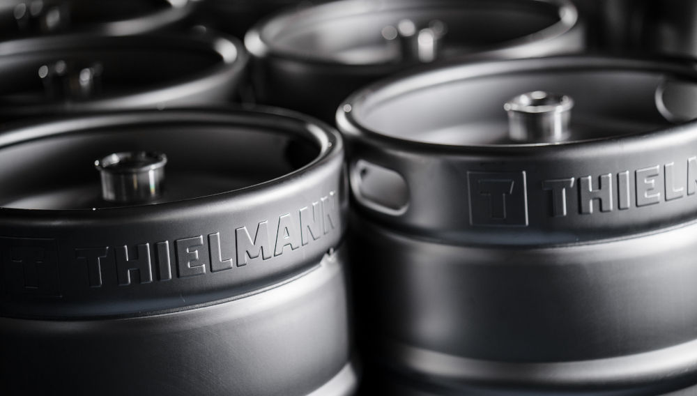 Stainless steel kegs (Photo: Thielmann)