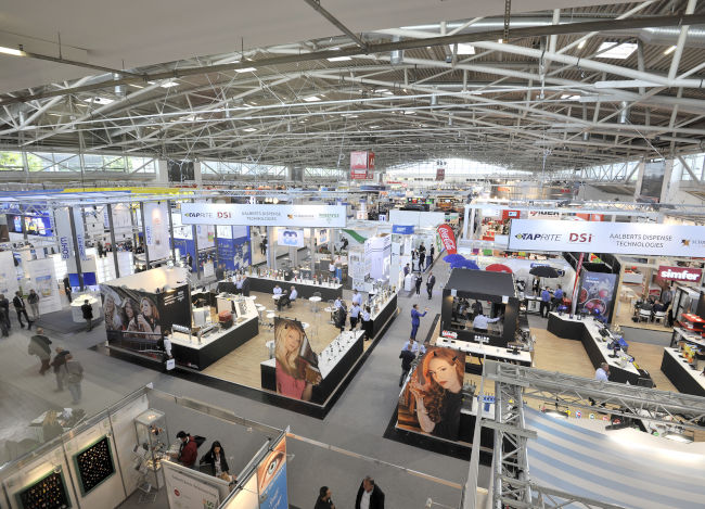 At the drinktec, the entire production chain from raw materials to the finished product, including packaging, will be represented	Photo: Messe München
