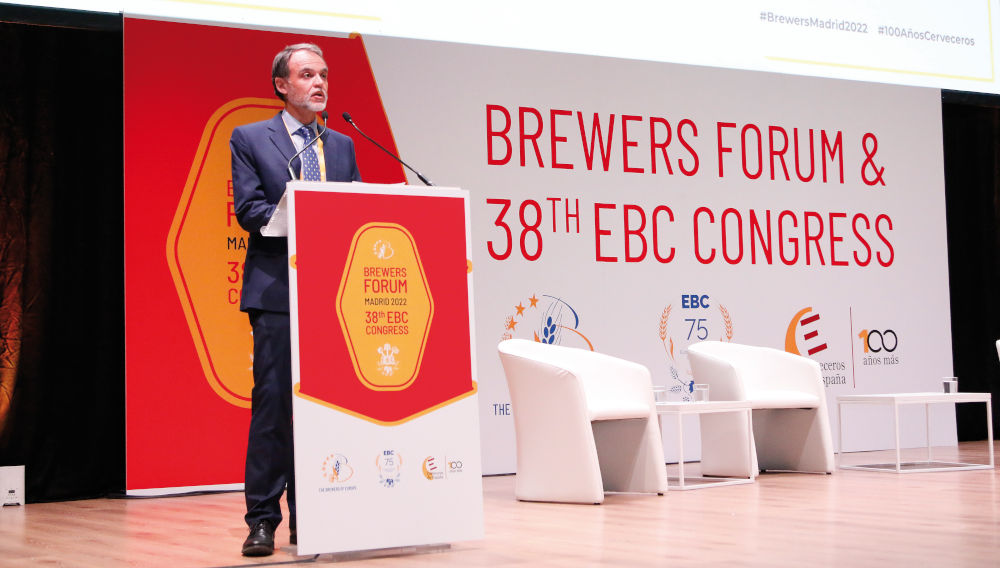 Benet Fité Luis at the European Brewery Convention 2022