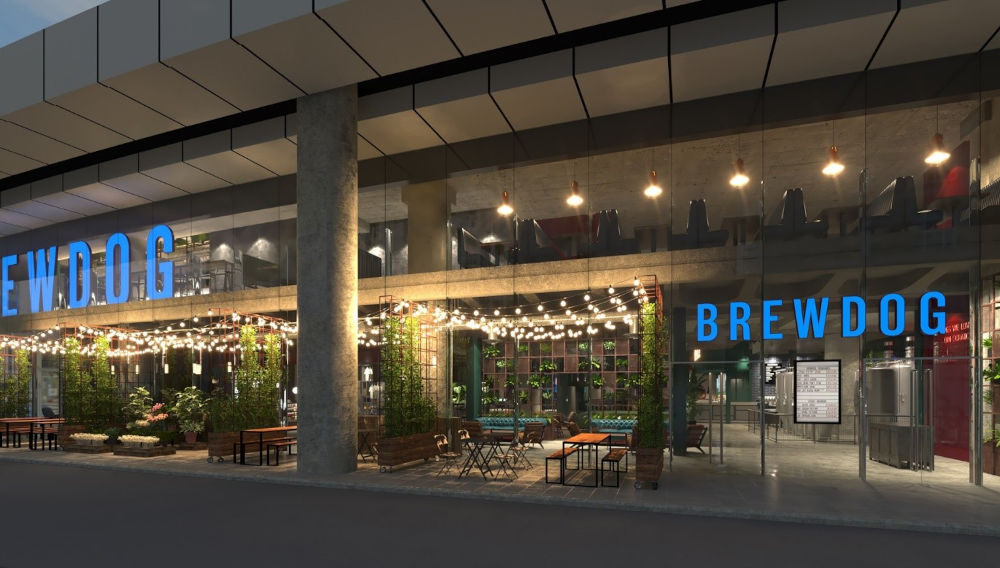 BrewDog’s Waterloo bar, its largest yet (Photo: courtesy of BrewDog)