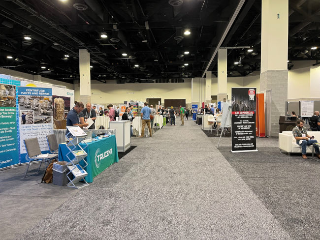 Exhibitors at the Brewing Summit 2022