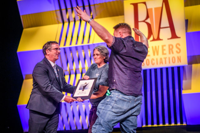 Exited winners at the World Beer Cup 2022 (Photo: Brewers Association)