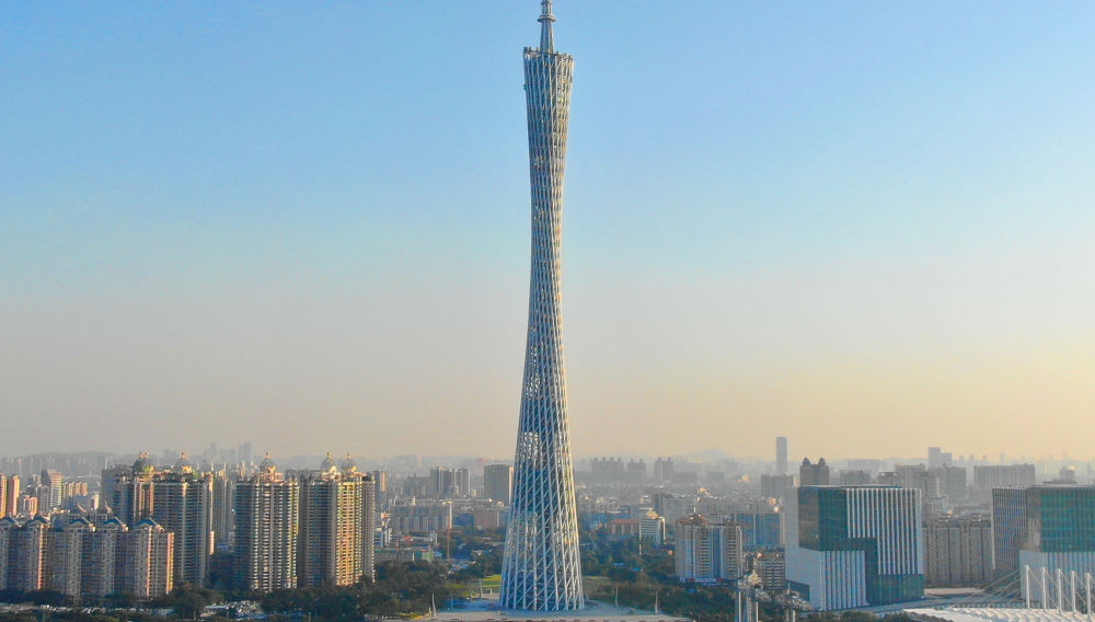 Canton Tower, a landmark of Guangzhou, China (Photo by Vincent Chan on Unsplash)