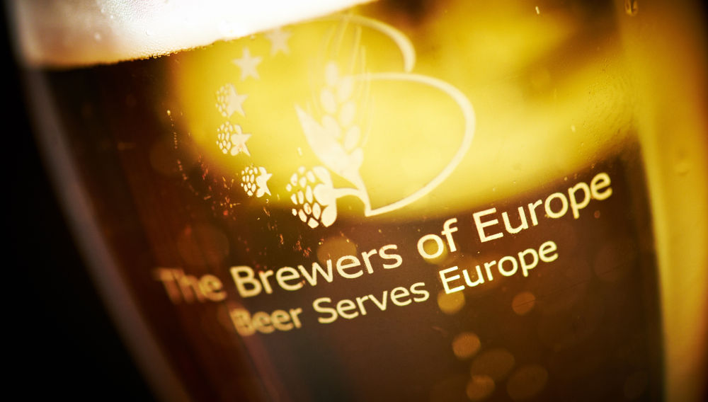 Closeup view of a glass of beer (photo: Brewers of Europe)