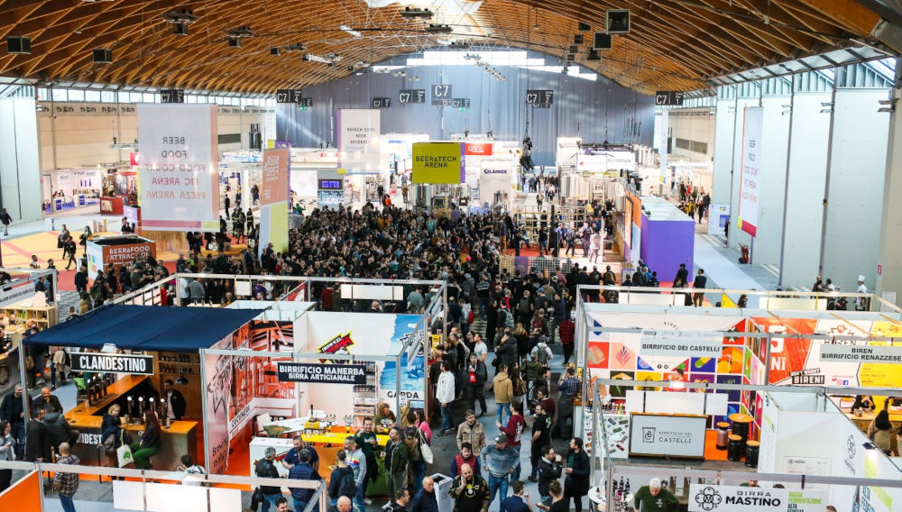 People visiting the stands at the Beer&Food Attraction (Picture: Italian Exhibition Group)