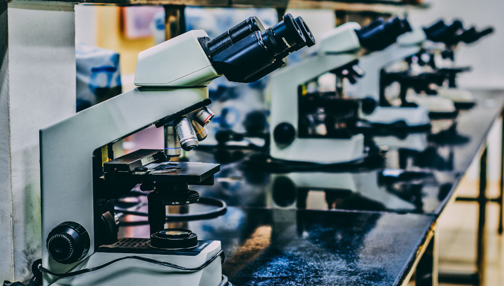 Various microscopes in a laboratory (Source: Ousa Chea on Unsplash)