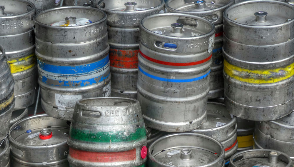 Beer kegs (Photo: Belinda Fewings on Unsplash)