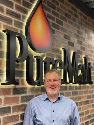 Dr Peter Elderfield, new Quality Manager at PureMalt