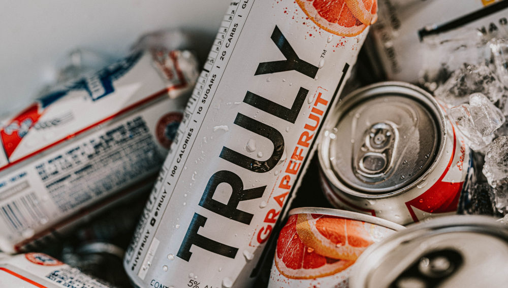 Hard Seltzer can (Photo by Camden & Hailey George, Unsplash)