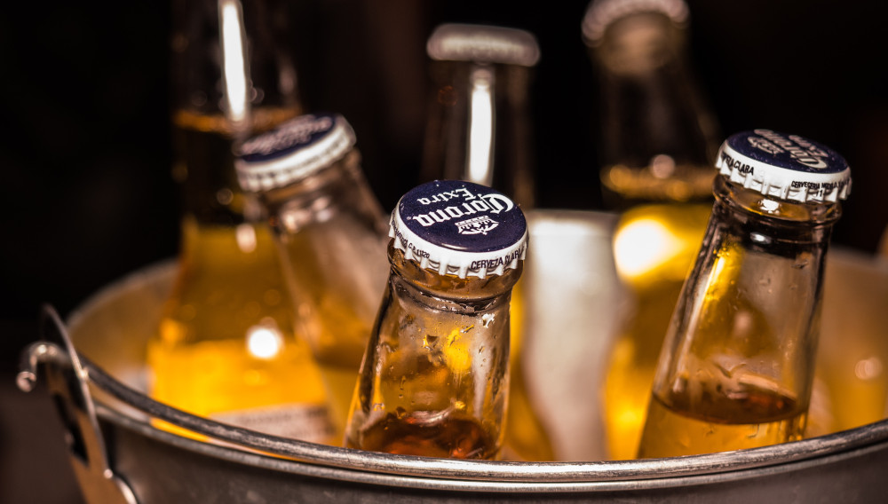 Corona bottles (Photo: Tembela Bohle on Pexels)