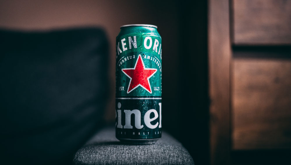 Green Heineken can (Photo: Marko Blazevic on Unsplash)