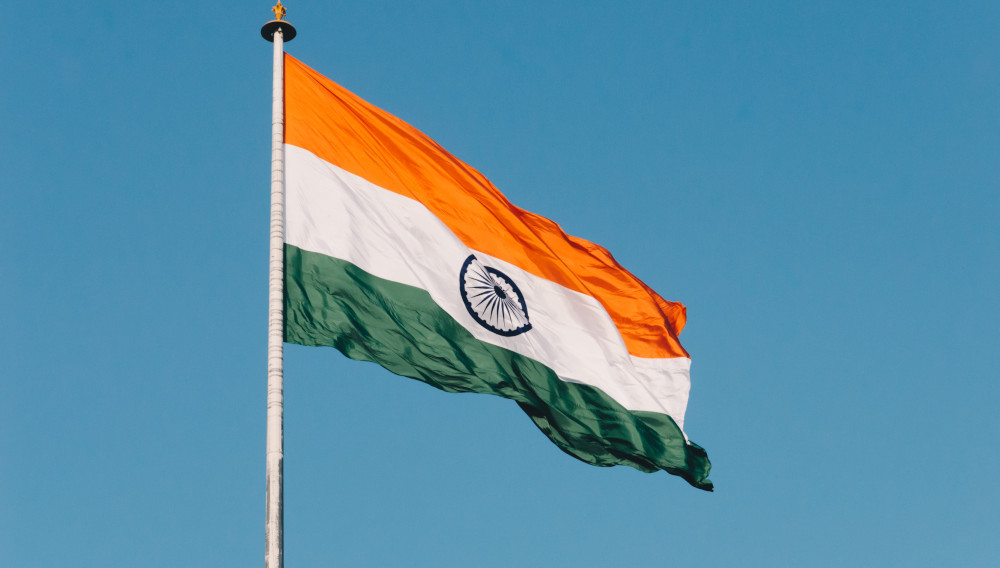 Flag of India (Photo: Naveed Ahmed, Unsplash)