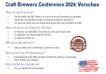 Craft Brewers Conference 2024: Vorschau
