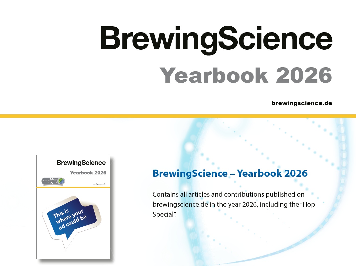 Mediadaten BrewingScience