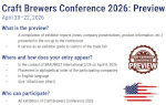 Craft Brewers Conference 2026: Preview Craft Brewers Conference 2026: Preview