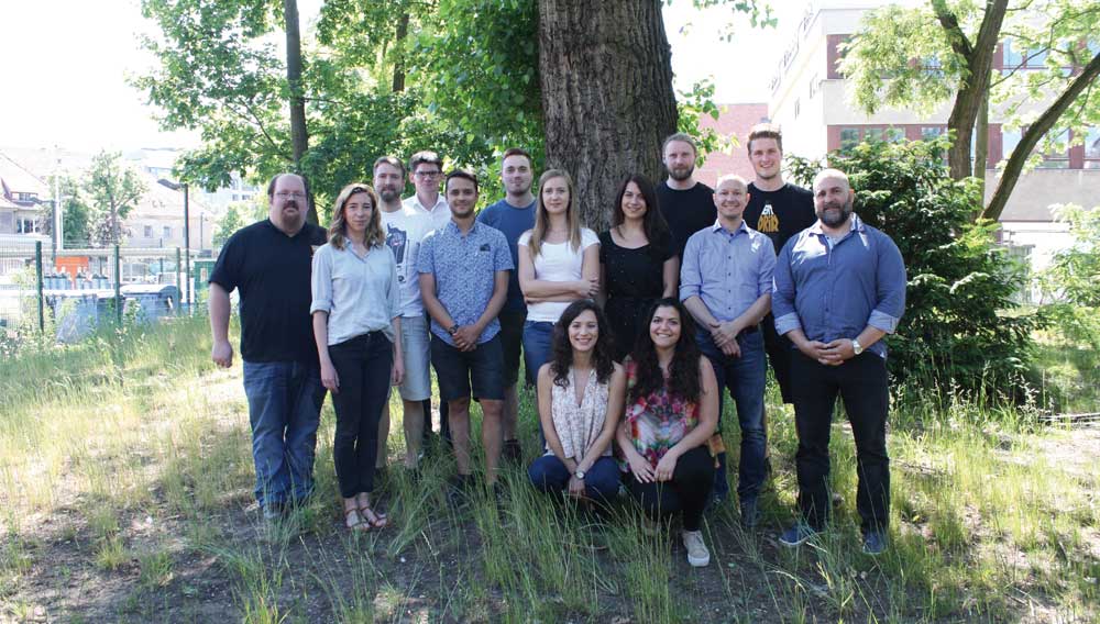 Die Teilnehmer des PhD-Programms zusammen mit Ausbildern der VLB Berlin (Foto: European Joint Doctorate Food Science)