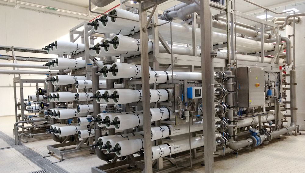 Reverse osmosis system at Heineken Meoqui plant