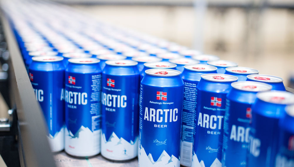 Arctic ist eine der Biermarken der Brauerei Mack