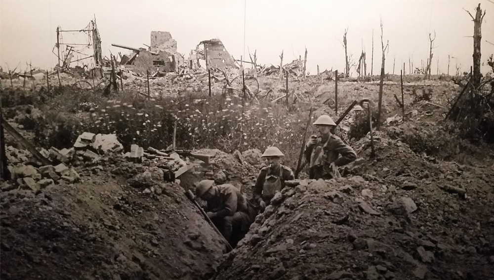 Ein Schützengraben im Ersten Weltkrieg (Foto: bmewett/pixabay.com)