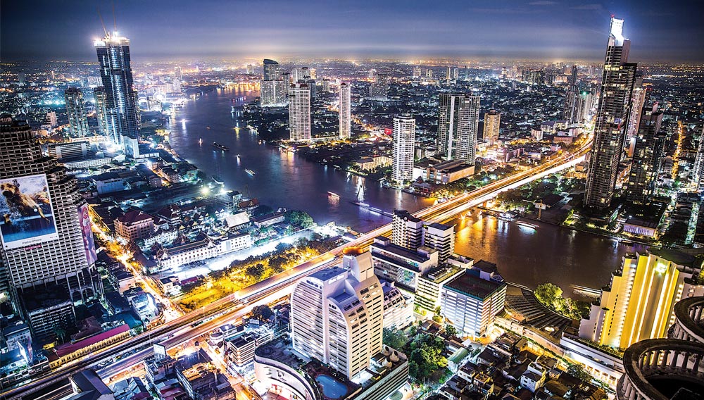 The skyline of Bangkok (Photo: Braden Jarvis on Unsplash)
