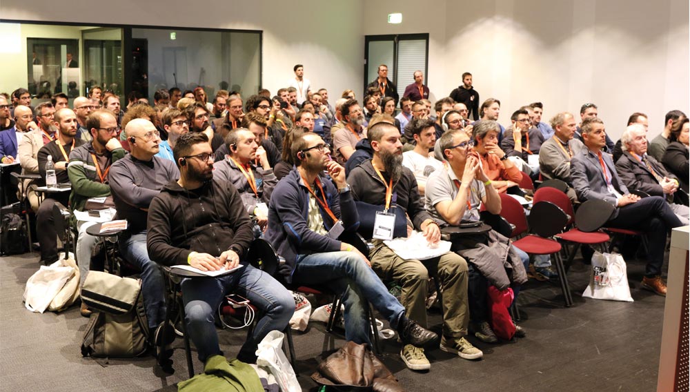 Interessierte Zuhu00f6rer an den Seminarvortru00e4gen bei der Craft Beer Italy 2019