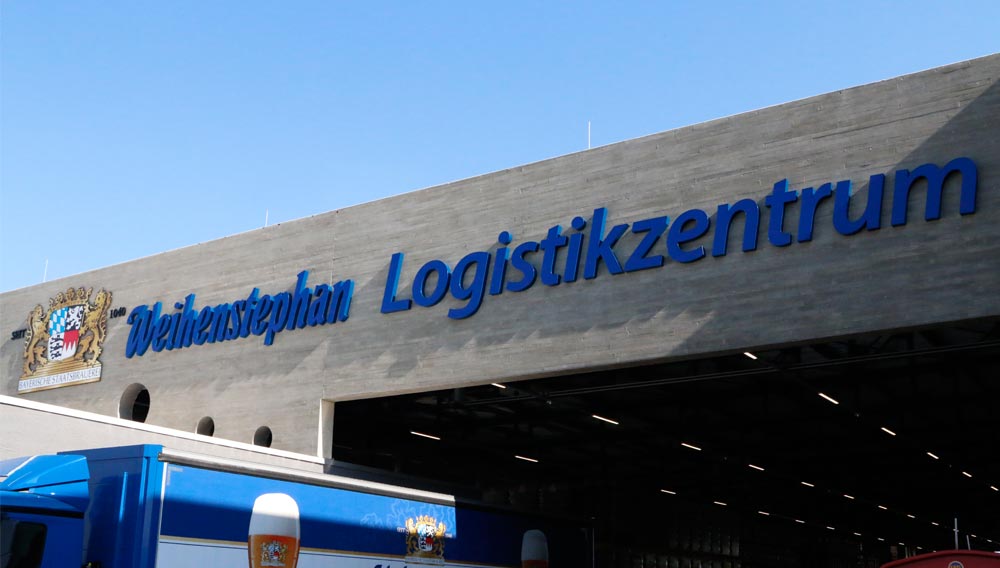Logistikzentrum der Bayerischen Staatsbrauerei Weihenstephan in Freising