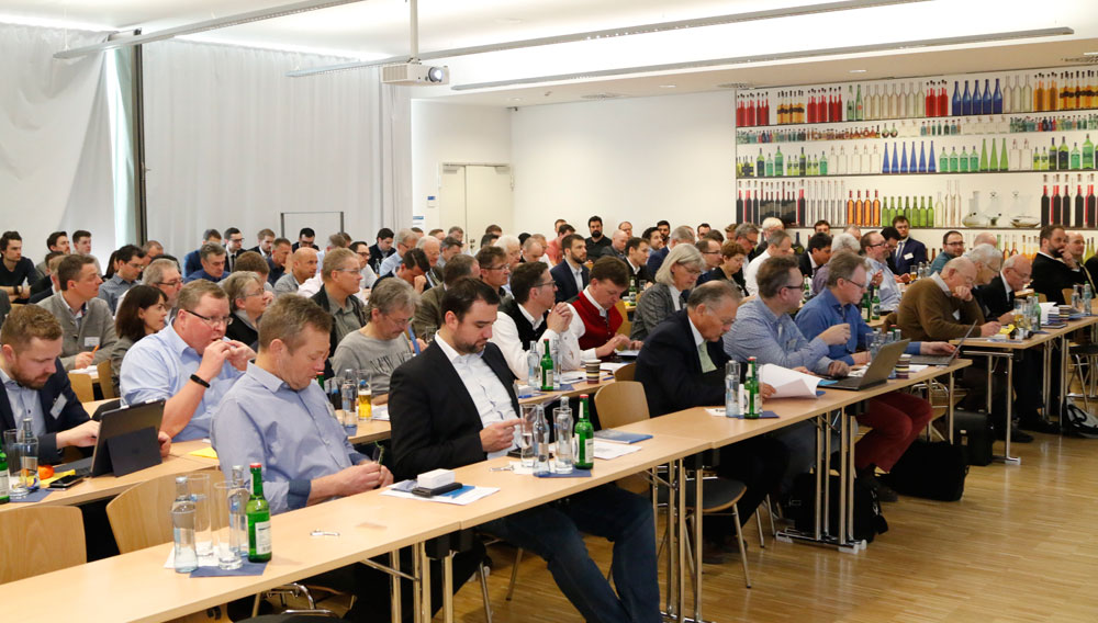 Plenum beim 52. Technologischen Seminar 2019 an der TU Mu00fcnchen