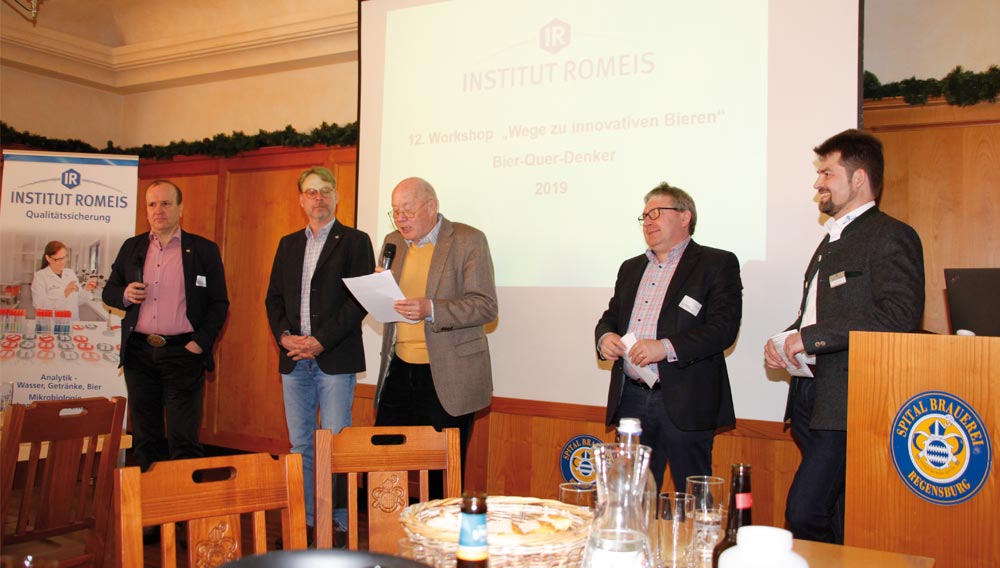 Drinkability: Podiumsdiskussion auf dem 12. Bierquerdenker Workshop 2019 in Regensburg