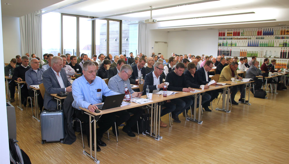 Rund 130 Teilnehmer füllten den Seminarraum beim 31. Expertentreffen Schankanlagen am 13. Januar 2020 in Weihenstephan