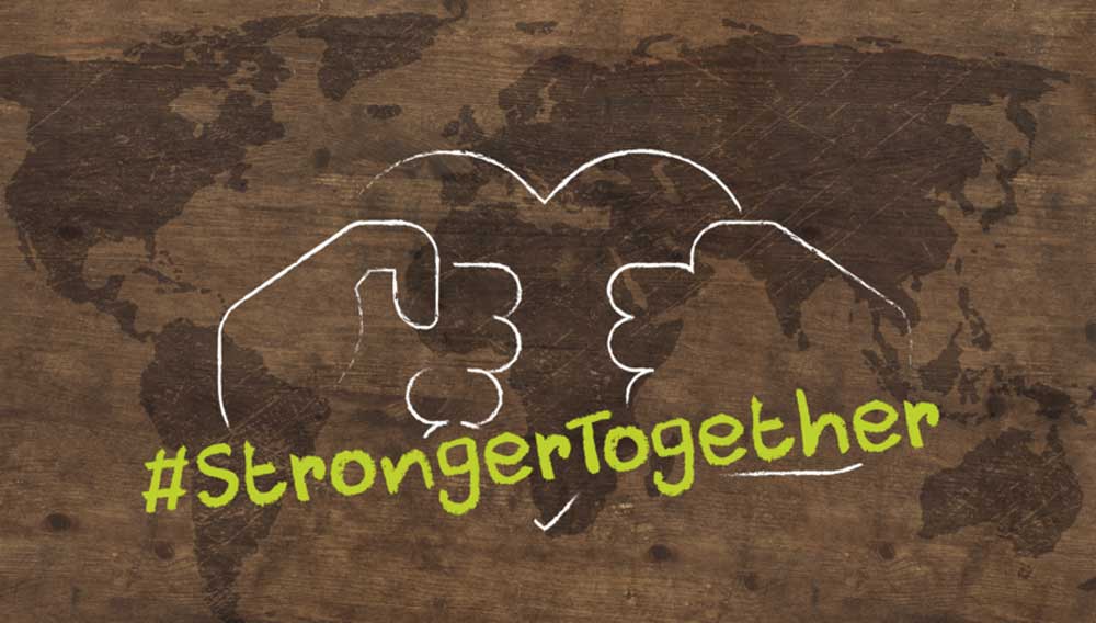 Mit ihrem Projekt #StrongerTogether möchte die BrauBeviale der Braubranche zur Seite stehen, Mut machen und inspirieren in der Krise möglicherweise auch Chancen zu nutzen