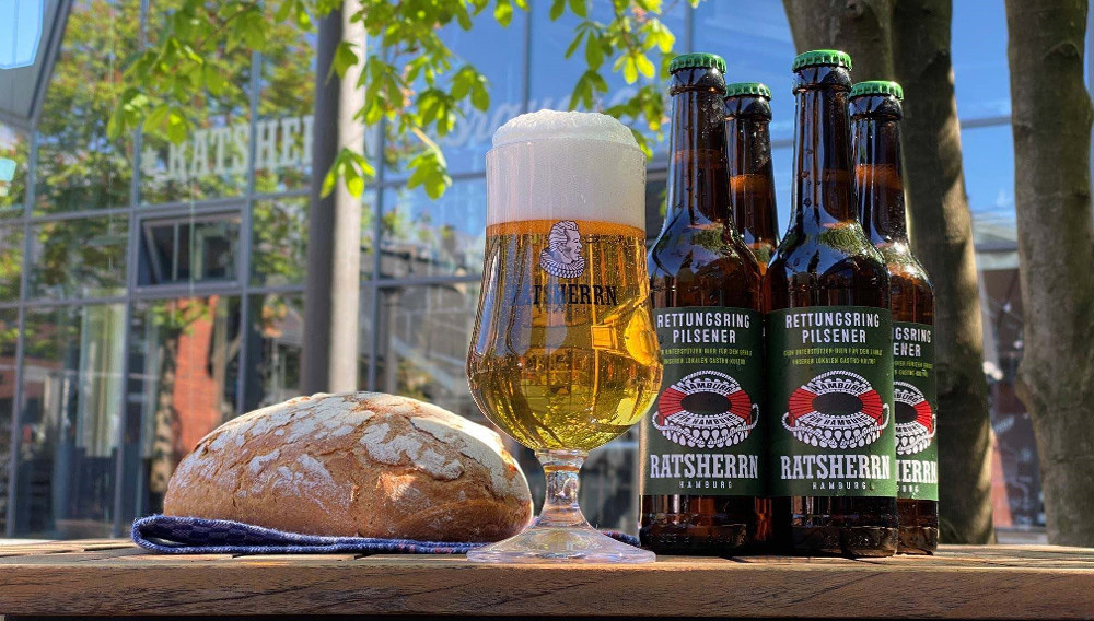 Seit 23. April 2020 bietet die Ratsherren Brauerei das Rettungsring-Pilsener an, mit dem Konsumenten einen Beitrag zur Erhaltung der Hamburger Gastro-Szene leisten können