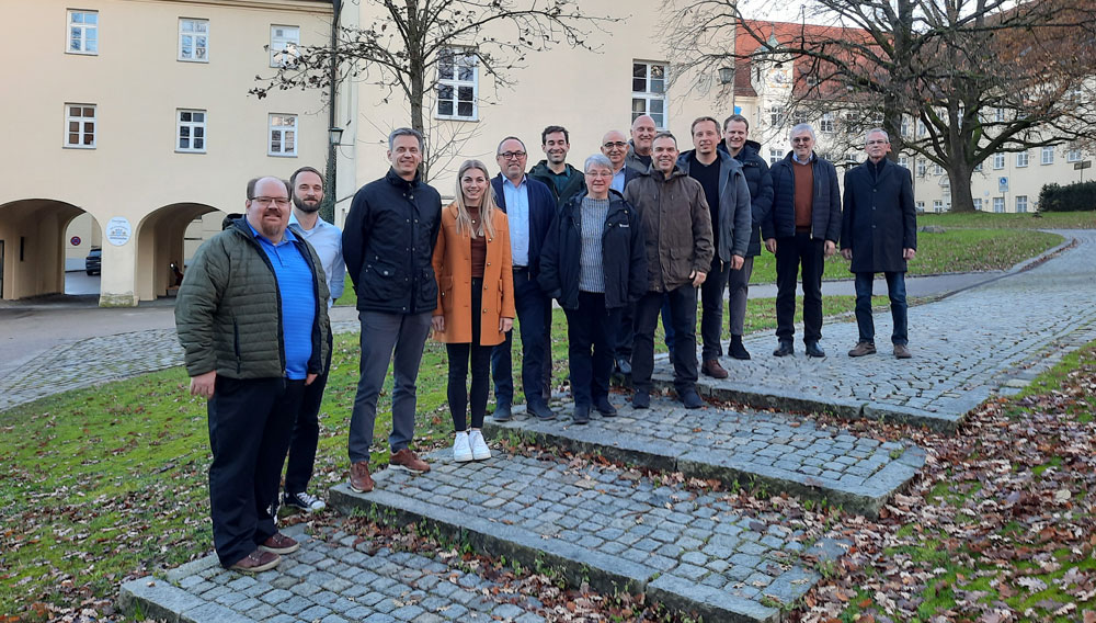 Das 139. Treffen fand in  Weihenstephan statt. Mit dabei der neue  Vorsitzende Dr. Nils Rettberg (3.v.re)