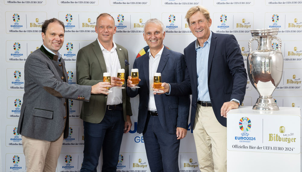 Dr. Stefan Schmitz, Markus Stenger, Markus Spanier und Jan Niewodniczanski