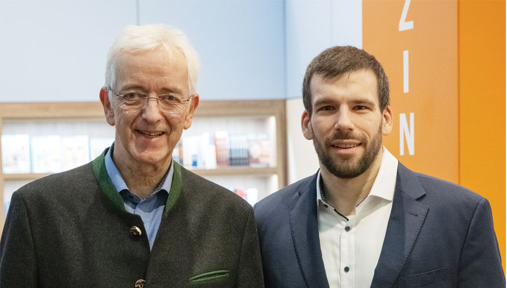 (v.li.) Prof. Jens Voigt und Dr. Michael Féchir