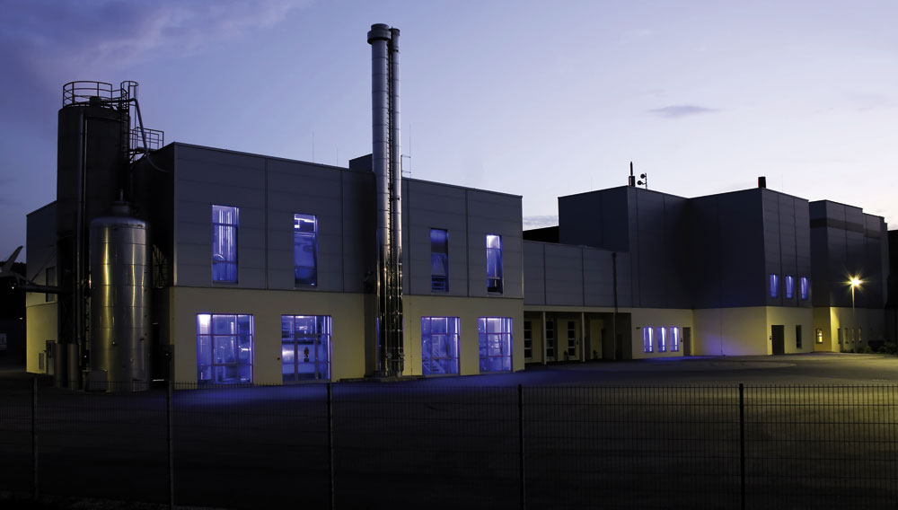 Außenansicht des modernen Brauereigebäudes (Foto: Gammel Engineering GmbH)