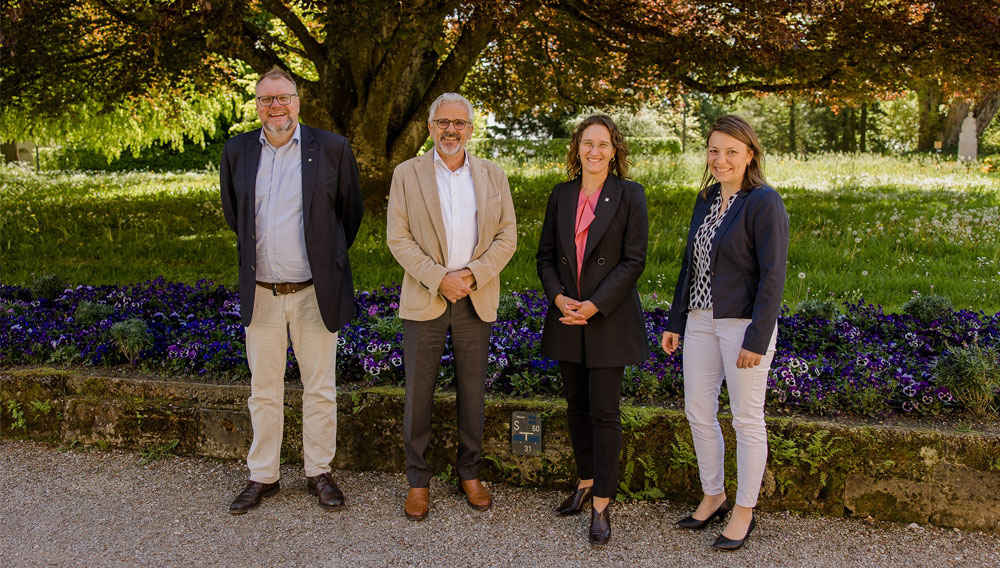 Prof. Carsten Lorz und Dr. Eric J. Veulliet, HWST, Prof. Andrea Büttner und Dr. Susann Vierbauch, Fraunhofer IVV