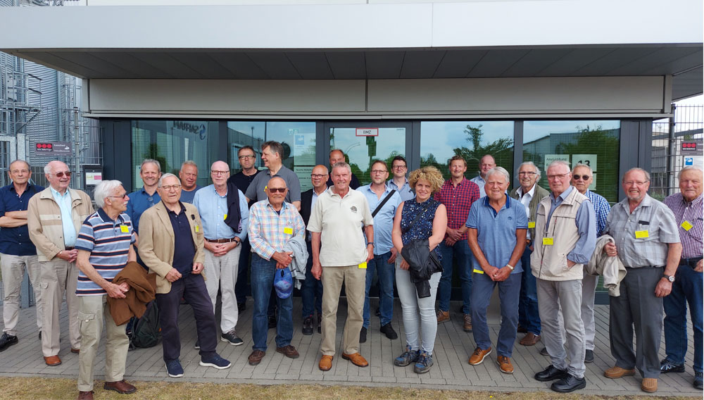 Die Mitglieder der LG Hamburg/Schleswig-Holstein zu Besuch bei der Holsten Brauerei