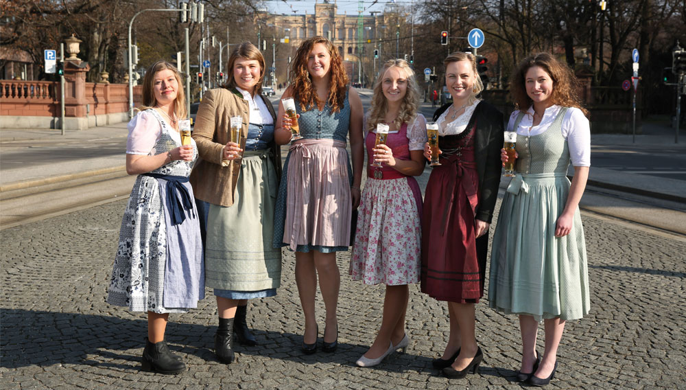 Kandidatinnen zur Bayerischen Bierkönigin	(Foto: Bayerischer Brauerbund)