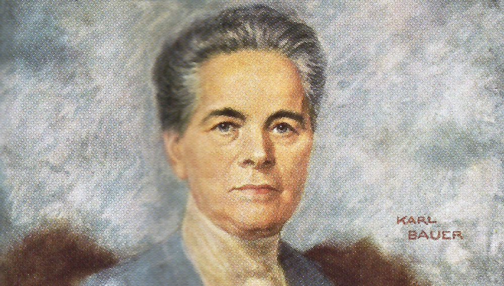 Porträtgemälde von Fanny Leicht (Foto: Heimatmuseum Möhringen)